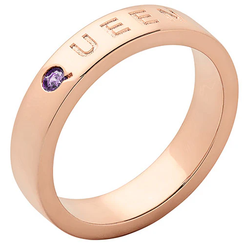 QUEEN 14K Rose Gold Plated Birthstone Empowerment Ring - Image 2