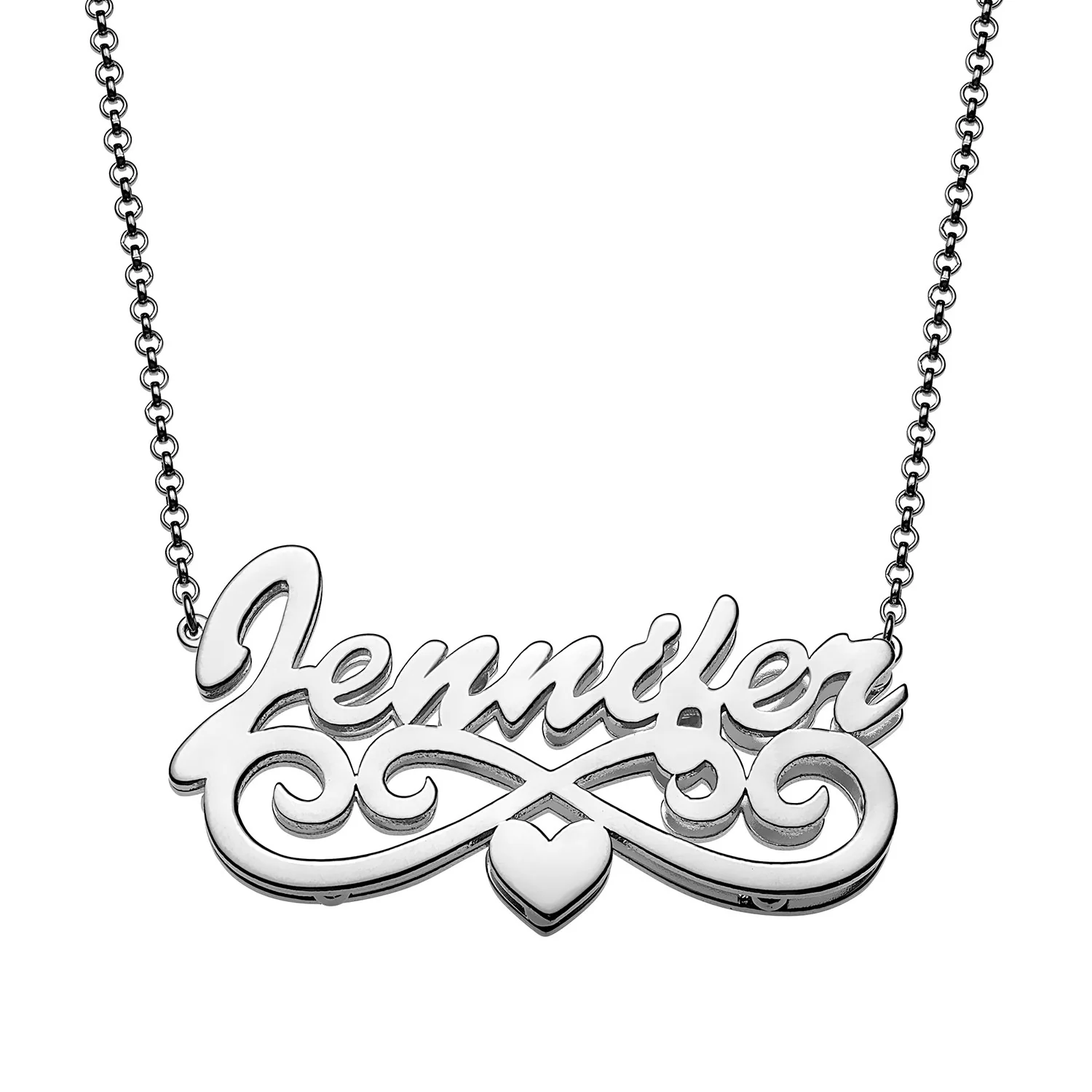 Personalized Double Nameplate Necklace