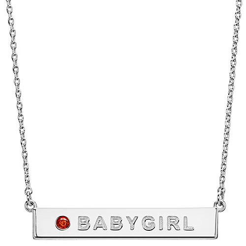 BABYGIRL Birthstone Empowerment Necklace - Image 2