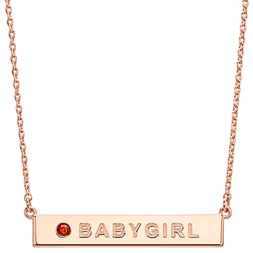 BABYGIRL Birthstone Empowerment Necklace - Image 4