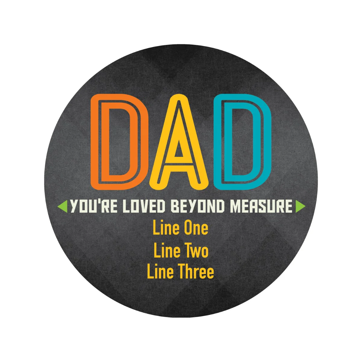 Dad You Are Loved Beyond Measure Personalized Tape Measure - Image 3