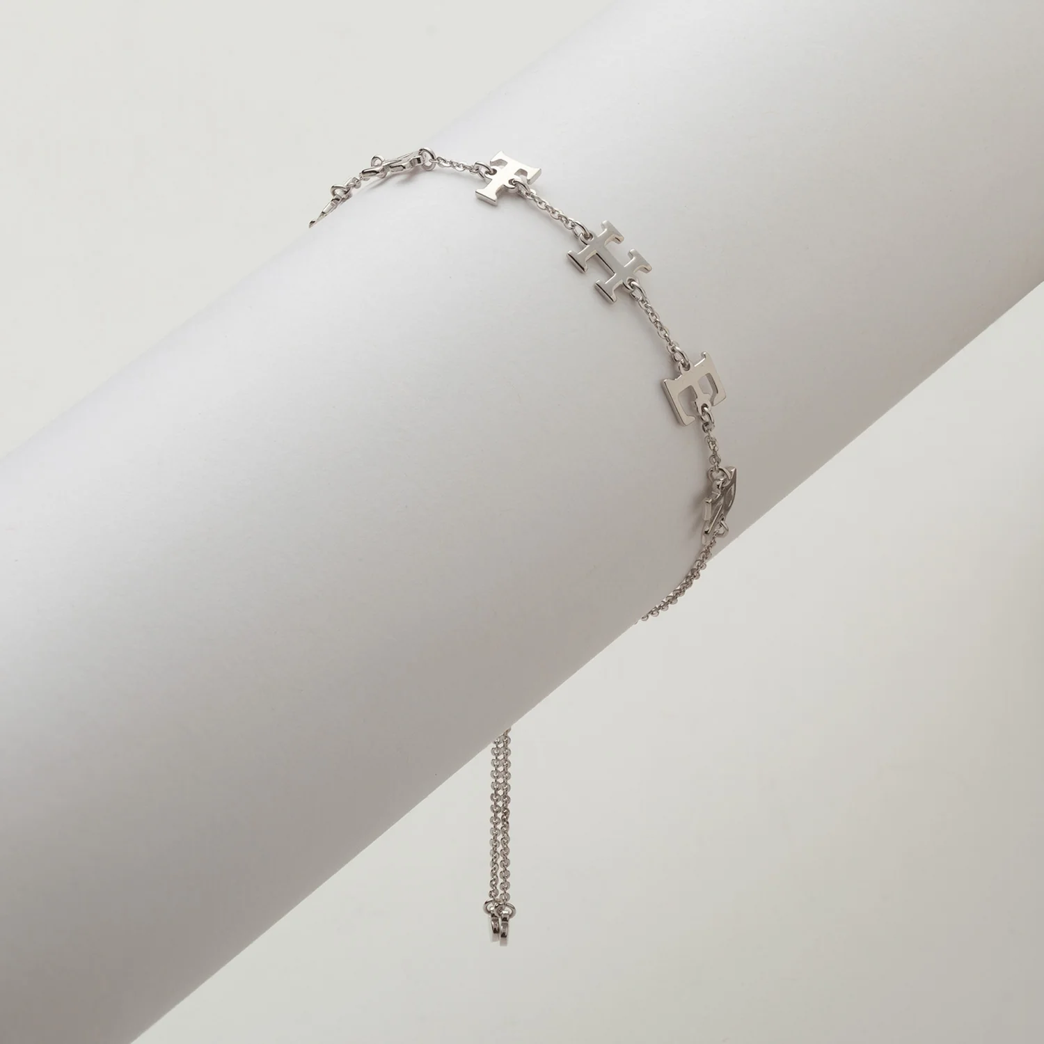 Sterling Silver Adjustable Name Bracelet - Image 3