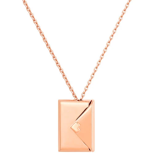 Envelope with Engraved Message Inside Necklace - Image 9