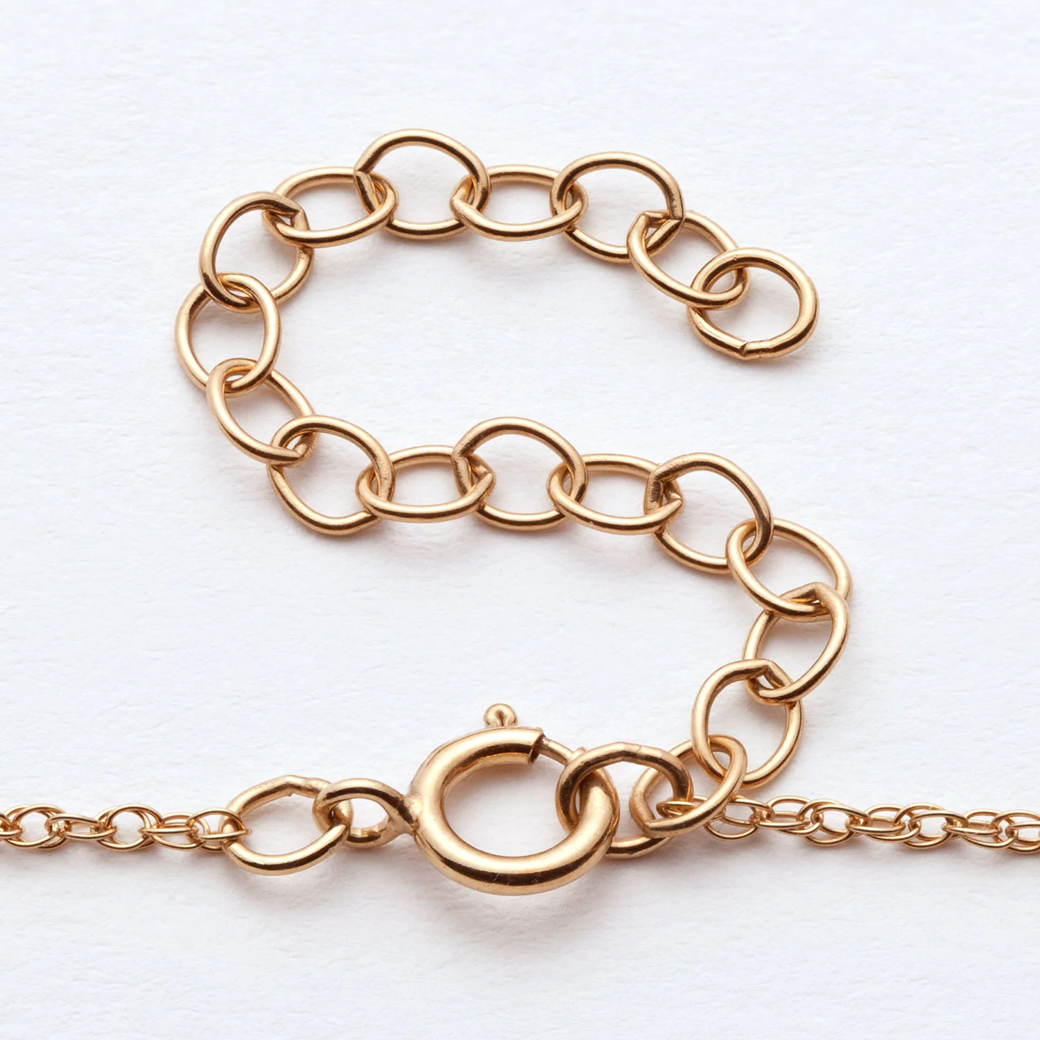 14K Gold over Sterling Script Designed Name Necklace - Image 3