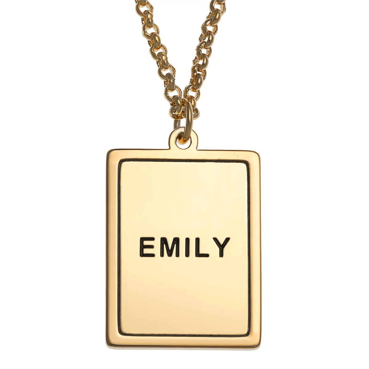 14K Gold Plated Personalized 3 Zodiac Signs Name Pendant Necklace - Image 2