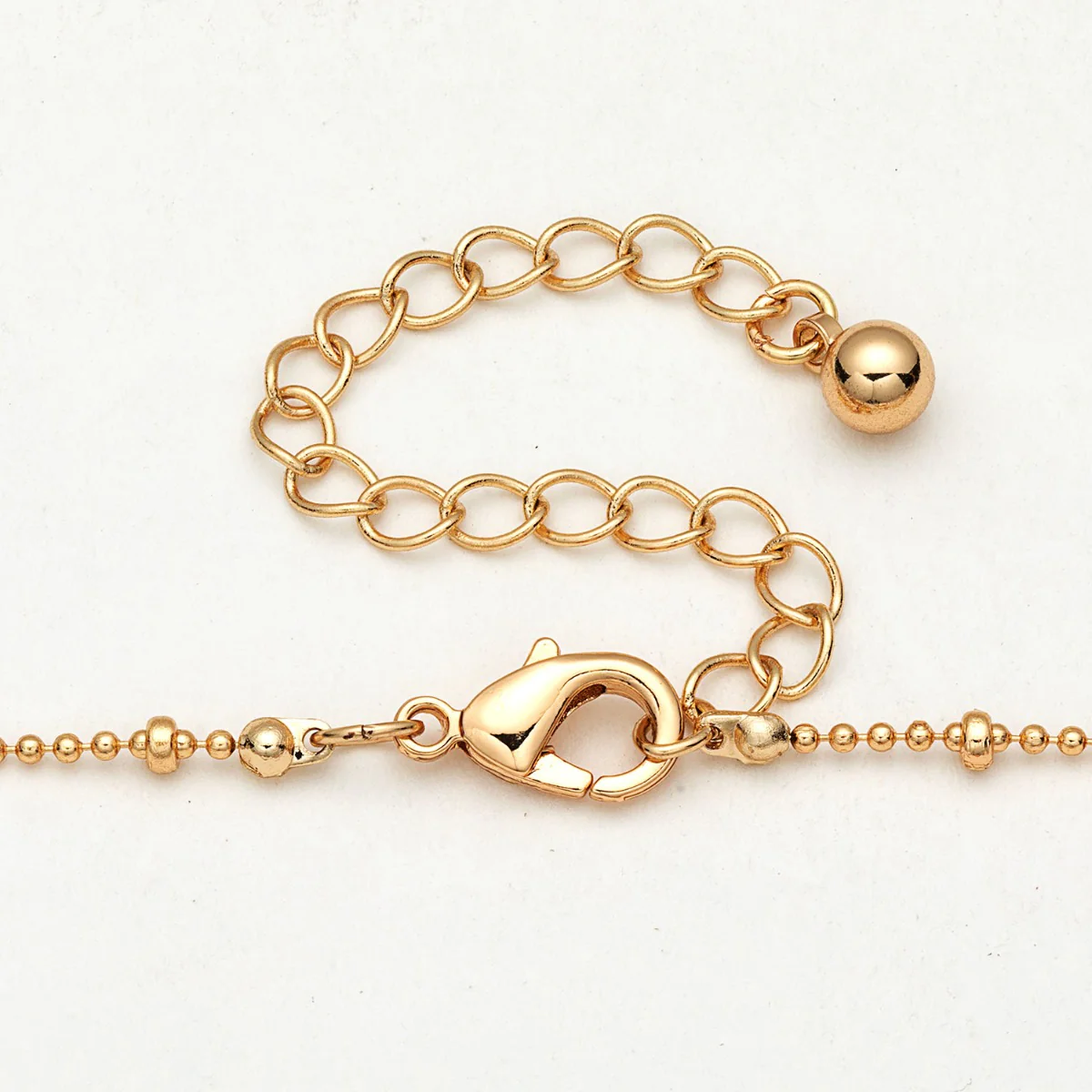14K Gold Plated Rainbow Heart Necklace - Image 3