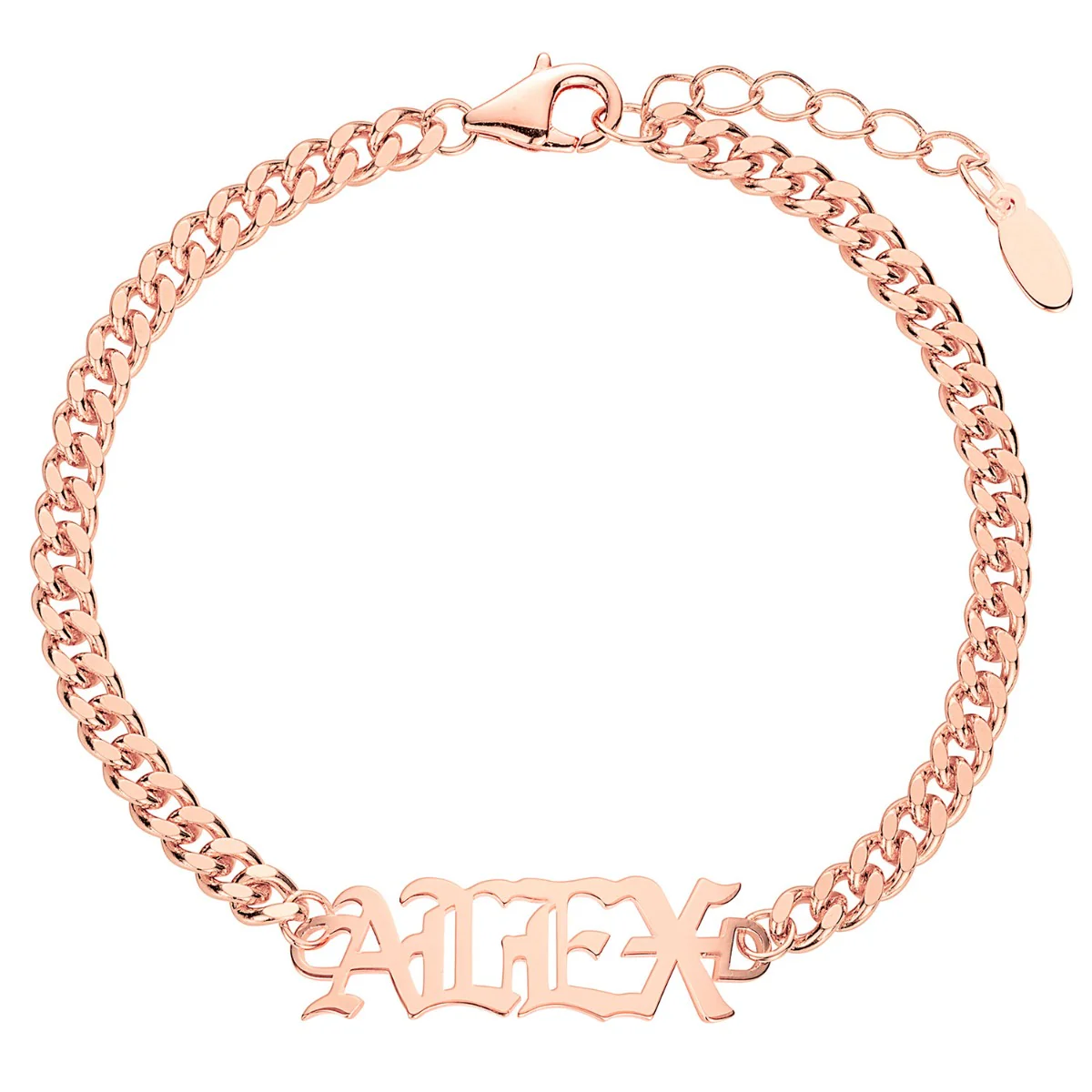 Gothic Look Name Bracelet - Image 6