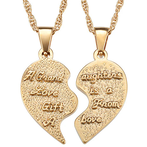 Grandmother & Granddaughter Share-able Necklace - Image 2
