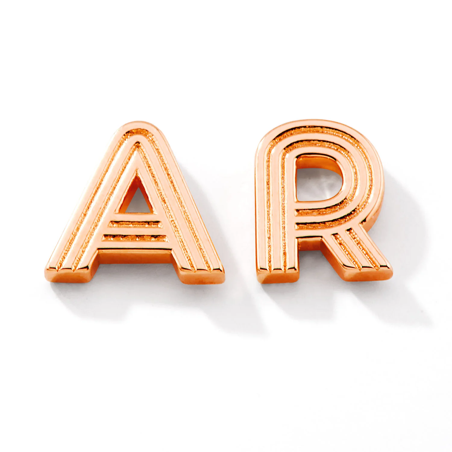 Hollywood Marquee Initial Earrings - Image 5