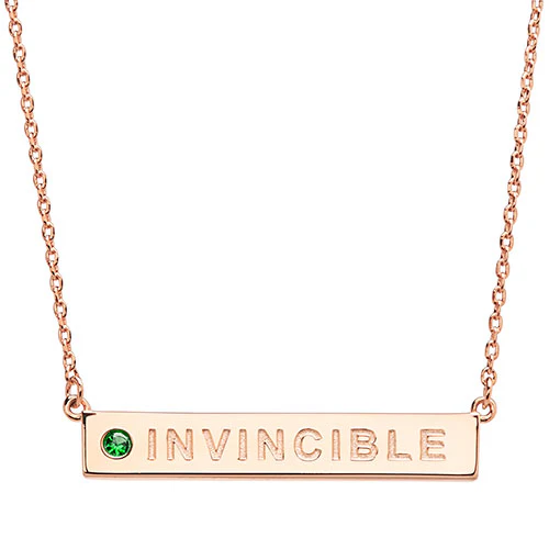 INVINCIBLE Birthstone Empowerment Necklace - Image 4