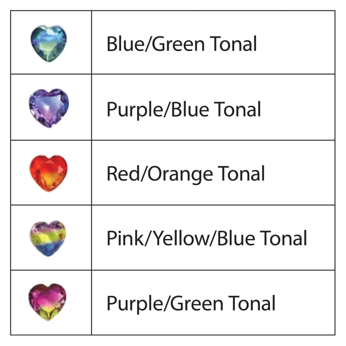 Iridescent Heart Stone with CZ Accent Drop Earrings - Image 11