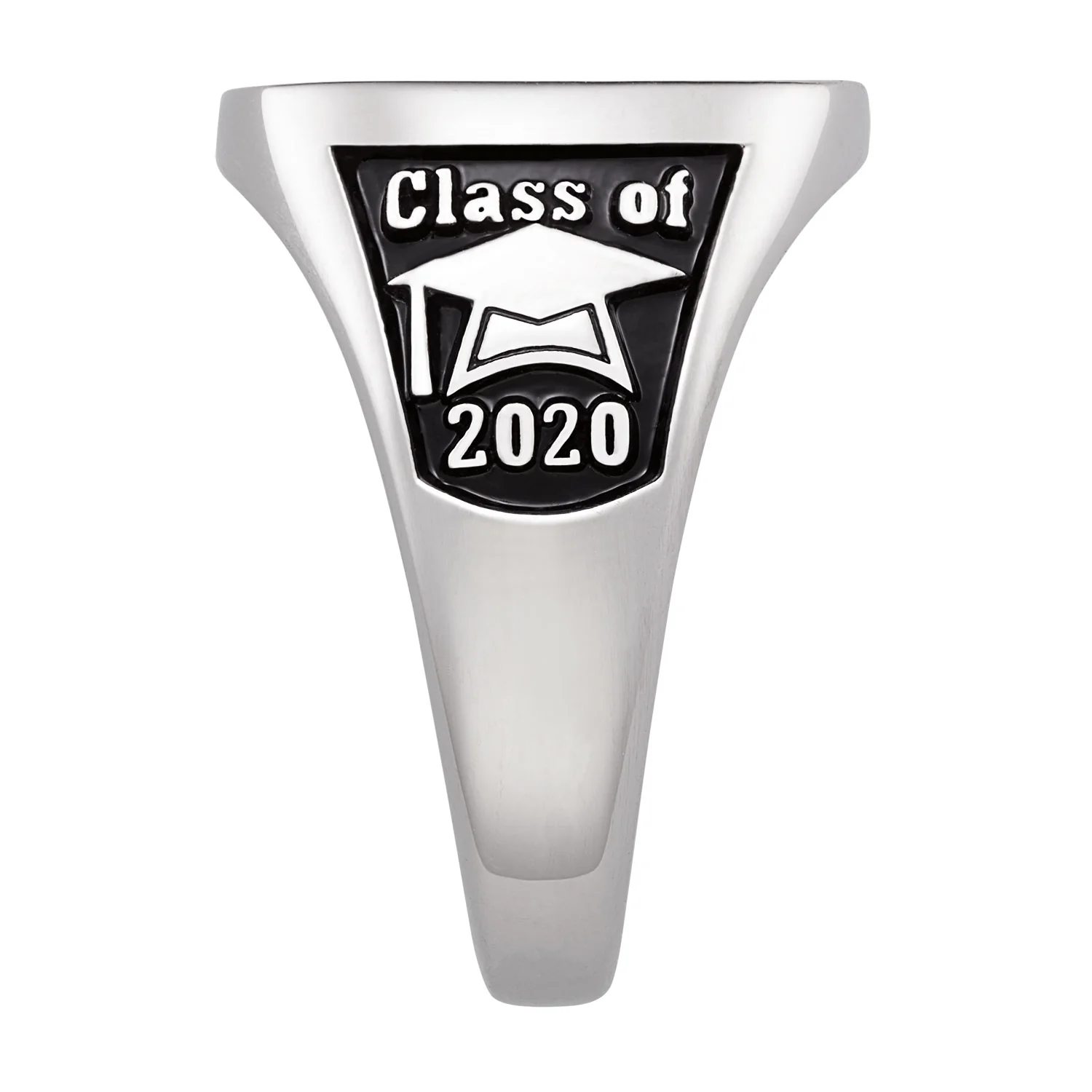 Ladies CELEBRIUM Oval Signet Class Ring - Image 4