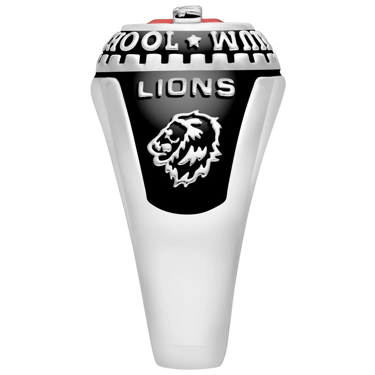 Ladies CELEBRIUM Personalized-Top Traditional Class Ring - Image 4