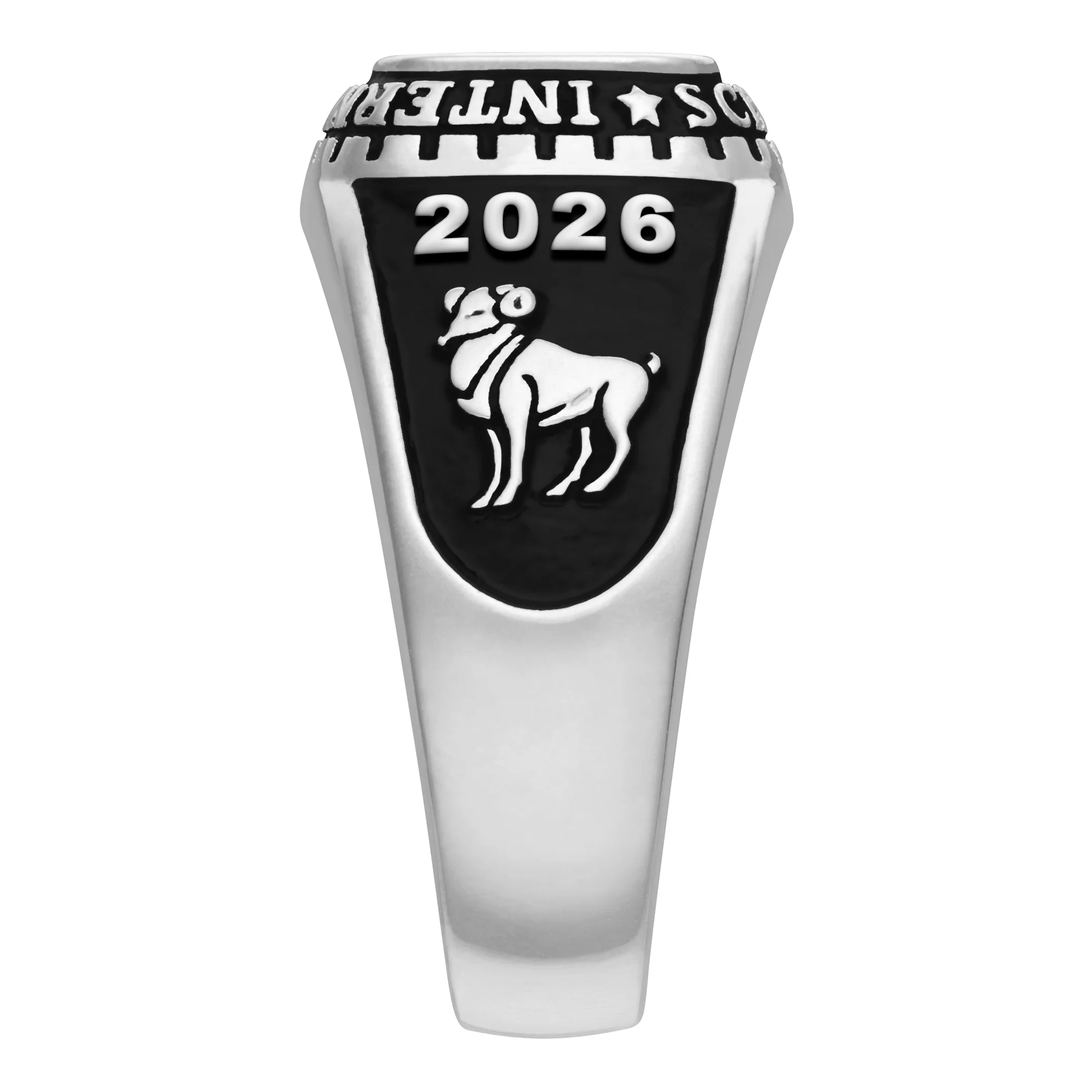 Ladies CELEBRIUM Traditional Class Ring - Image 3