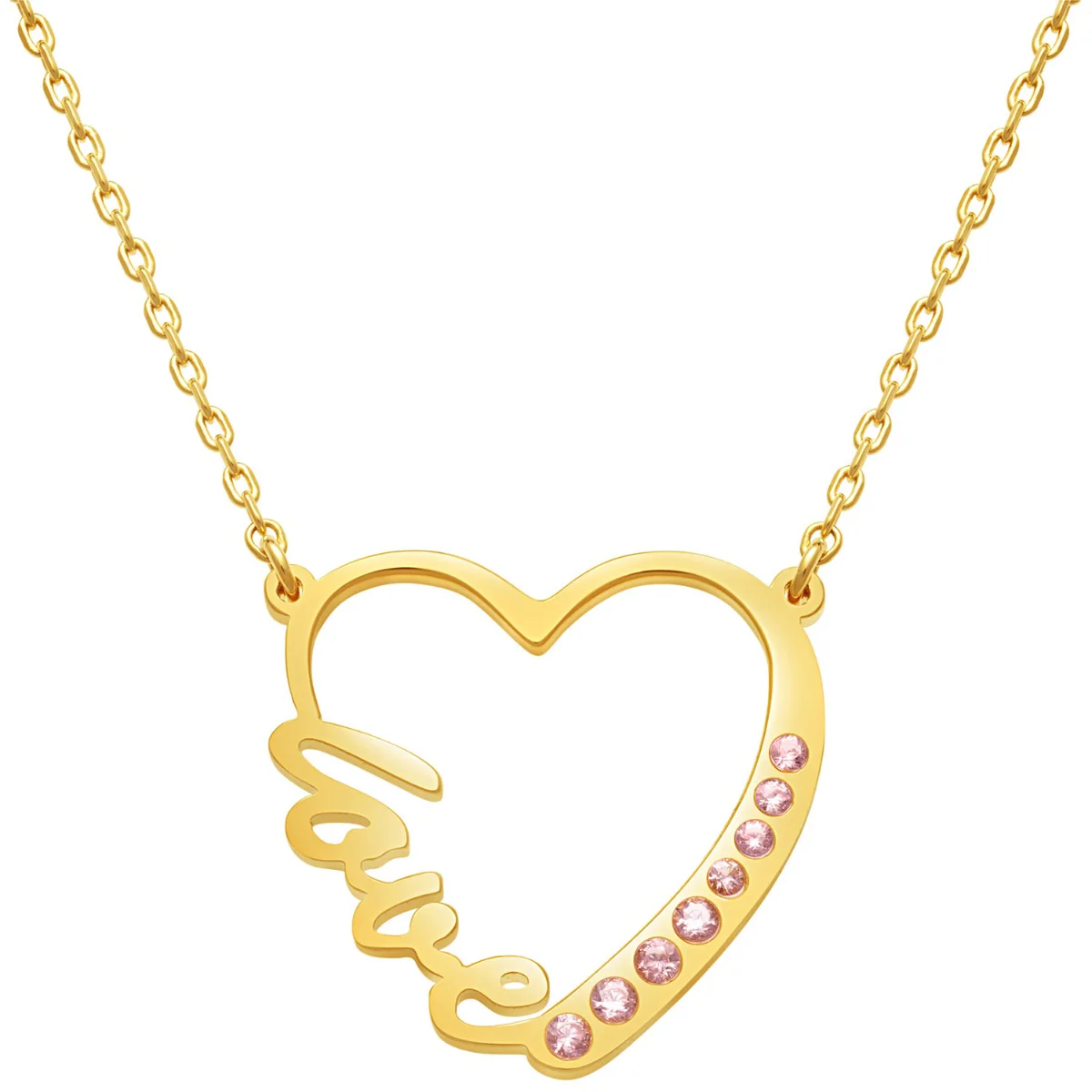 Love In My Heart Birthstone Necklace - Image 5