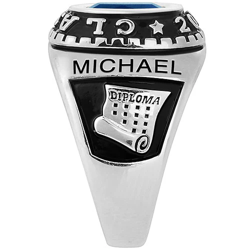 Men's Celebrium Birthstone 2024 Class Ring - Image 3