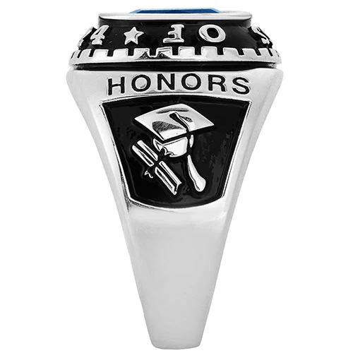 Men's Celebrium Birthstone 2024 Class Ring - Image 4