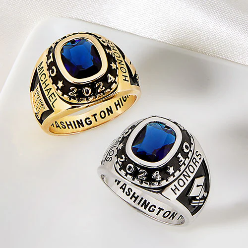 Men's Celebrium Birthstone 2024 Class Ring - Image 6