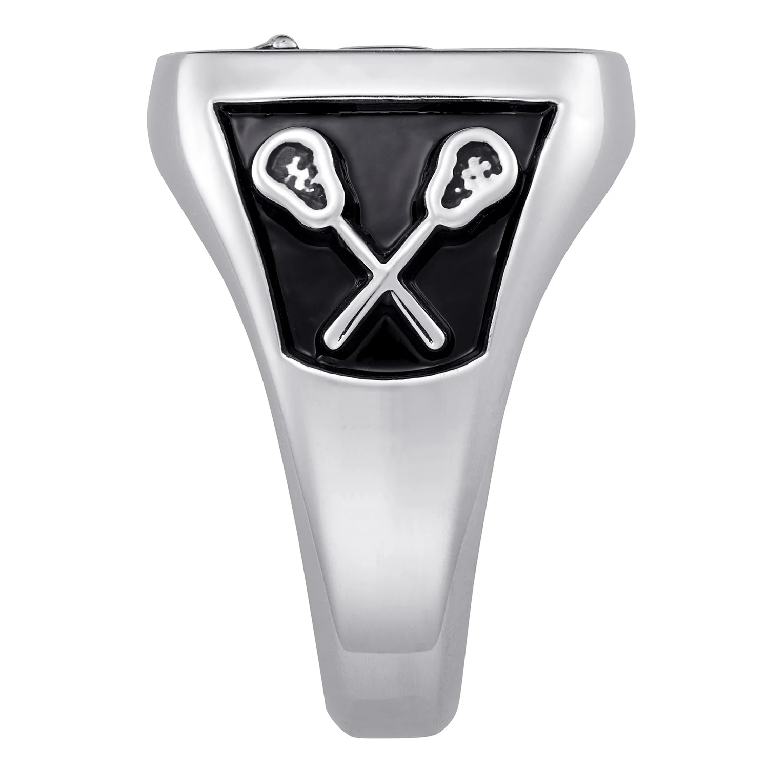 Men's CELEBRIUM Crest Square Signet Class Ring - Image 3
