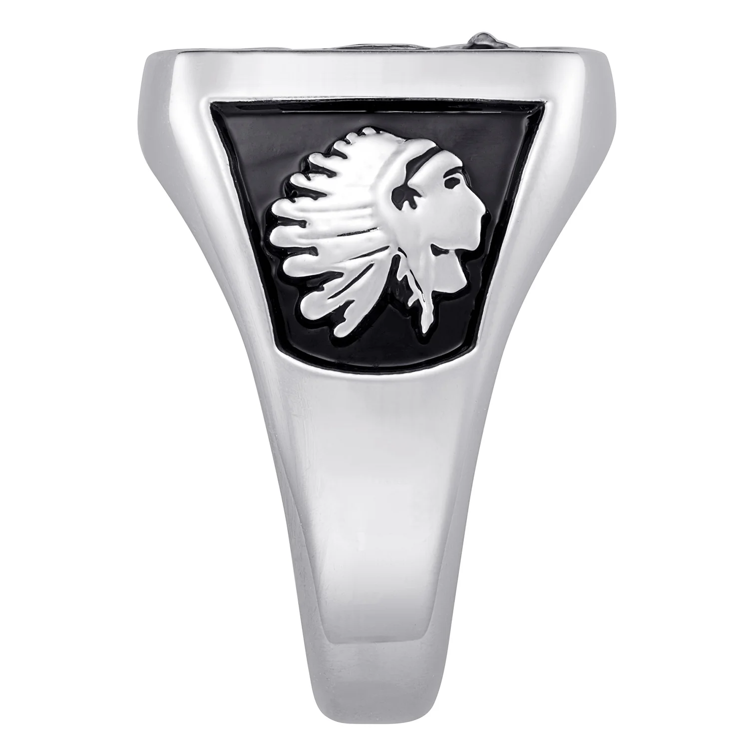 Men's CELEBRIUM Crest Square Signet Class Ring - Image 4