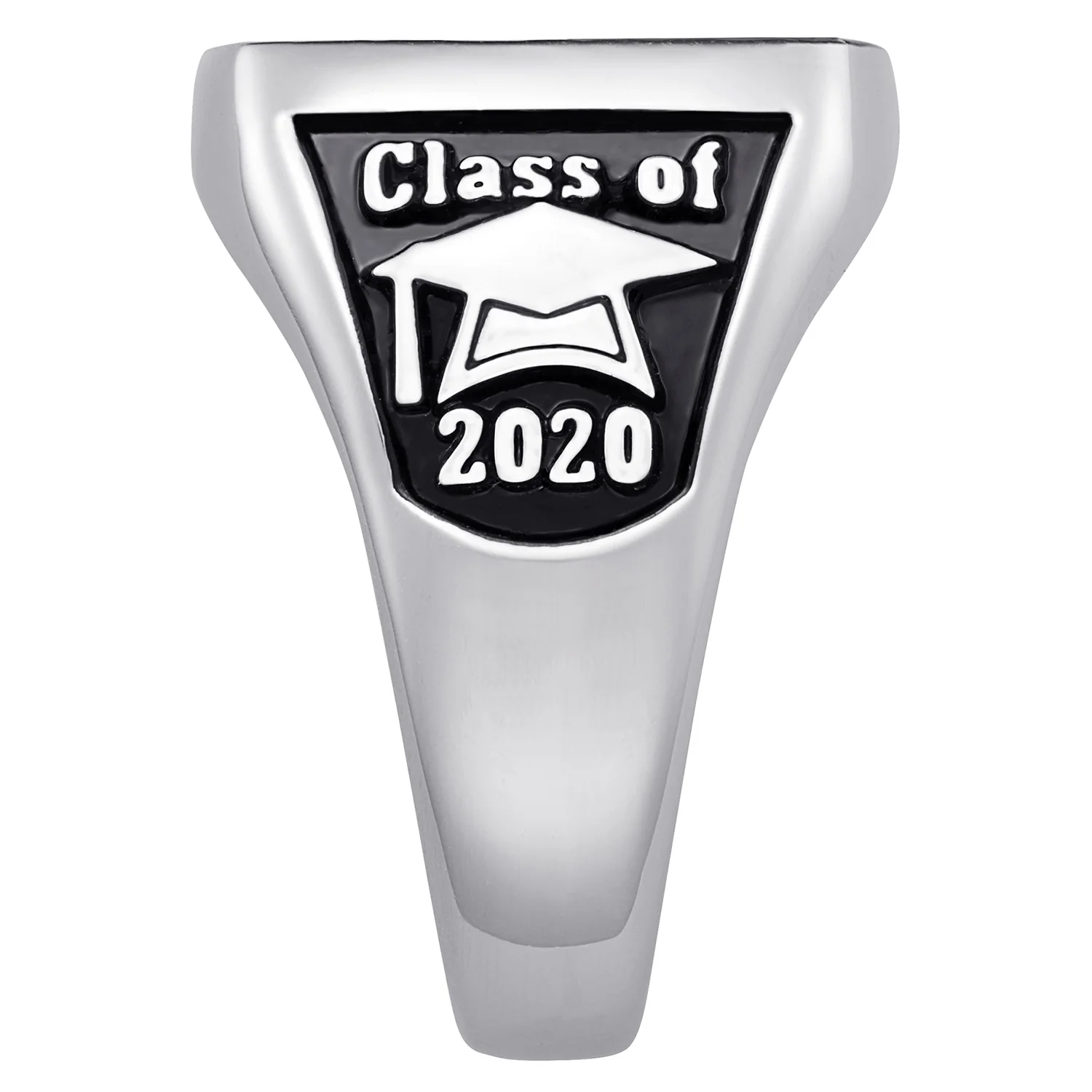 Men's CELEBRIUM Rectangle Signet Class Ring - Image 4