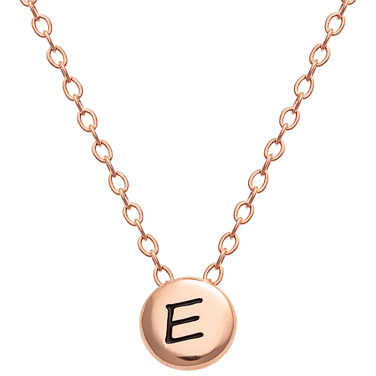 Mini Circle Initial Necklace - Image 6