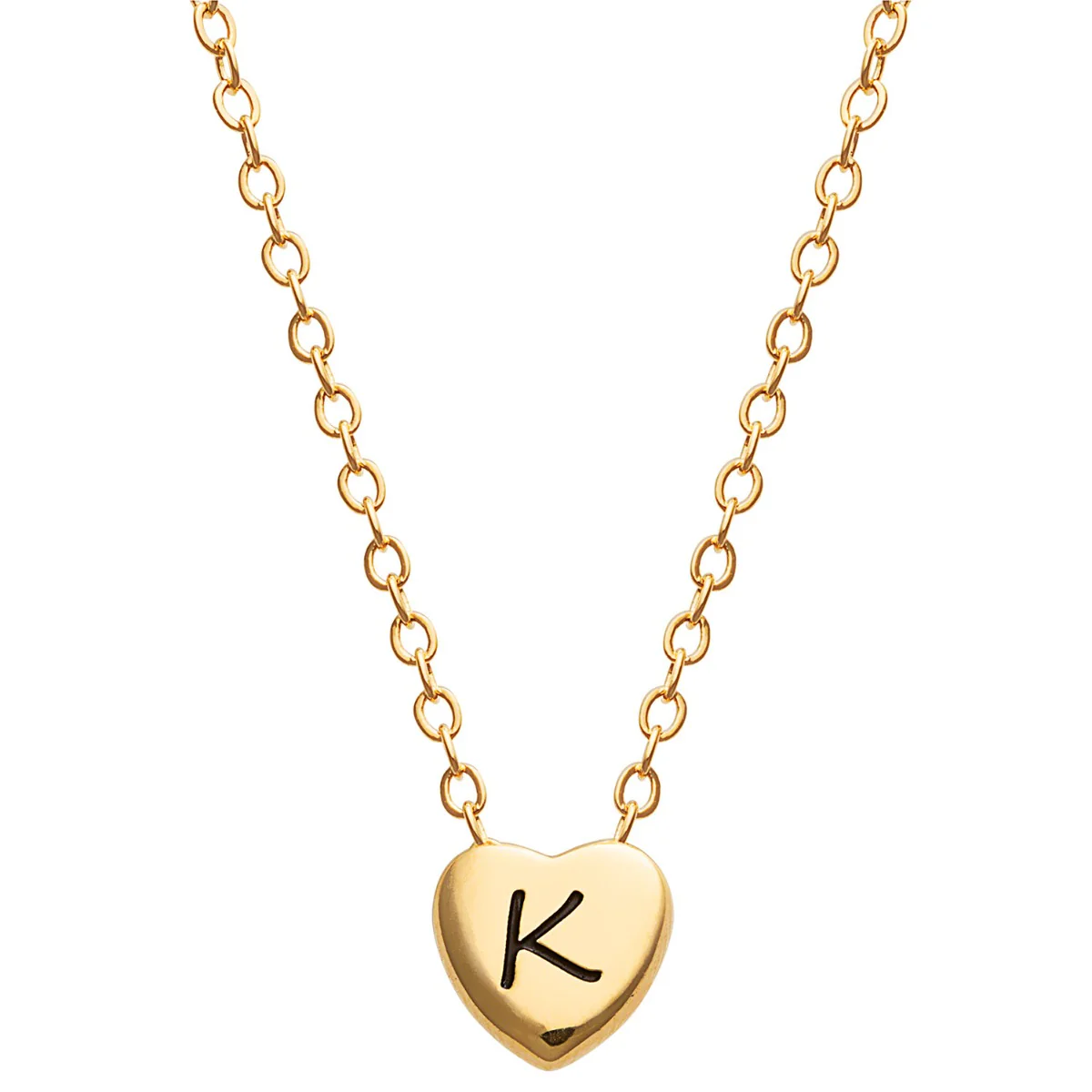 Mini Heart Initial Necklaces - Image 4