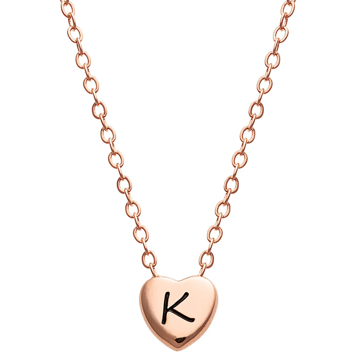 Mini Heart Initial Necklaces - Image 6