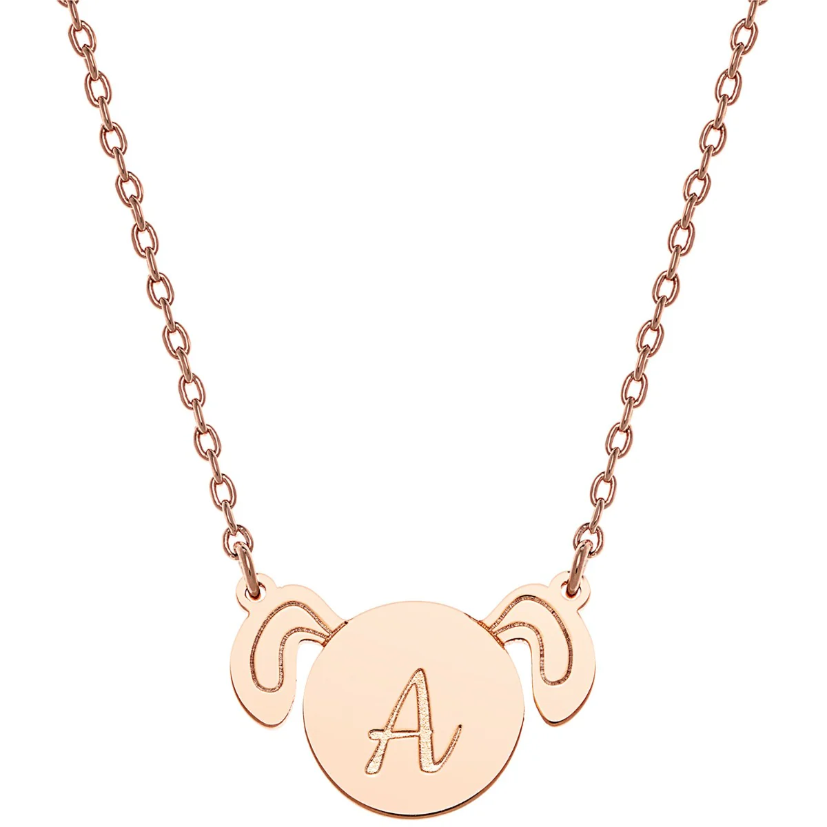 Engraved Initial Dog Necklace - Image 6