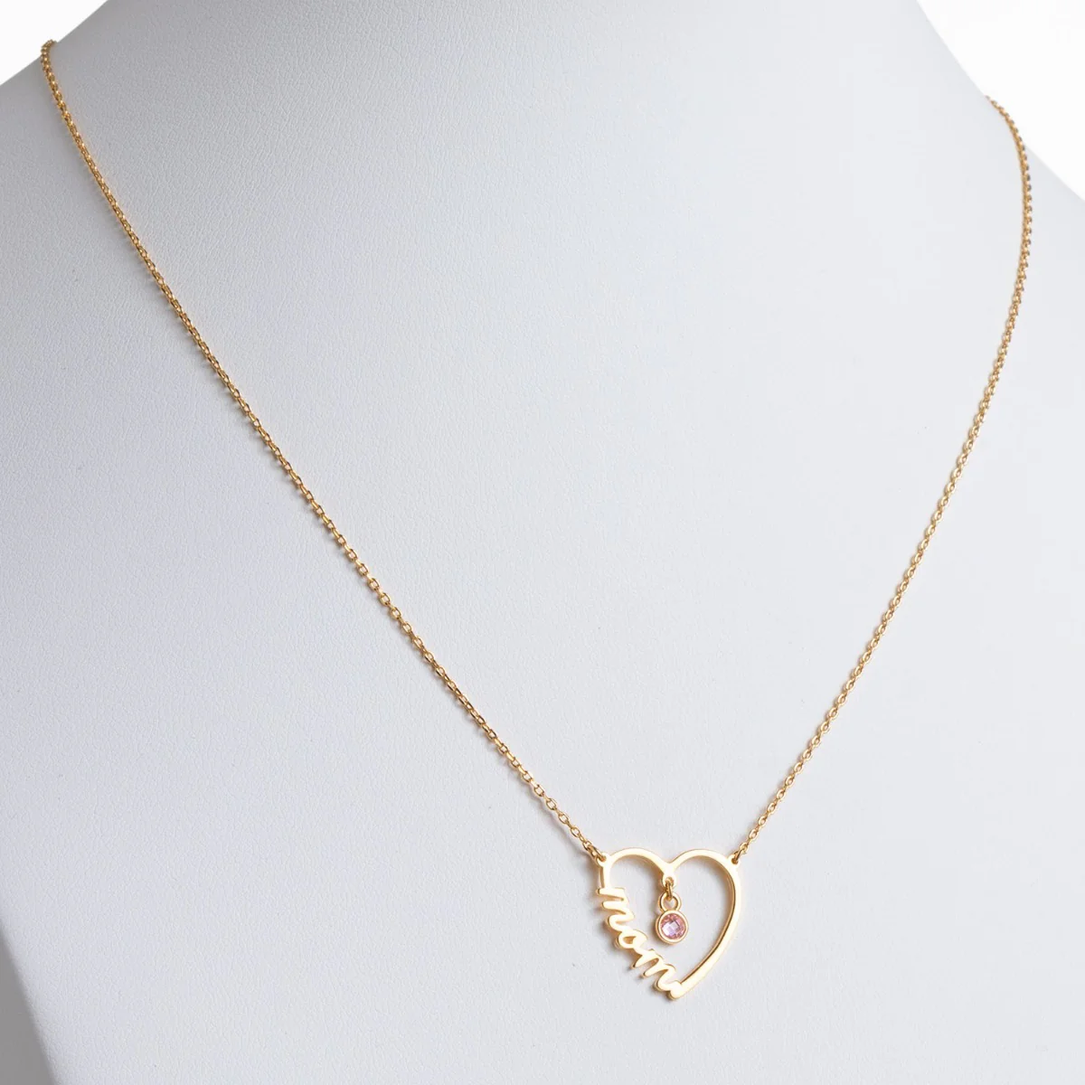 Mom Has My Heart Necklace - Image 3