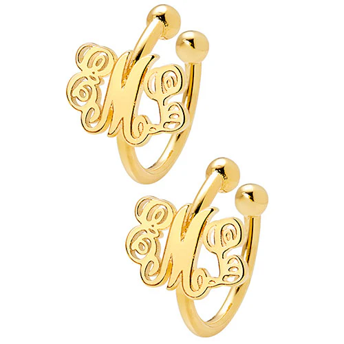 Monogram Ear Cuffs - Image 4