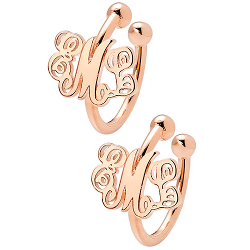 Monogram Ear Cuffs - Image 6