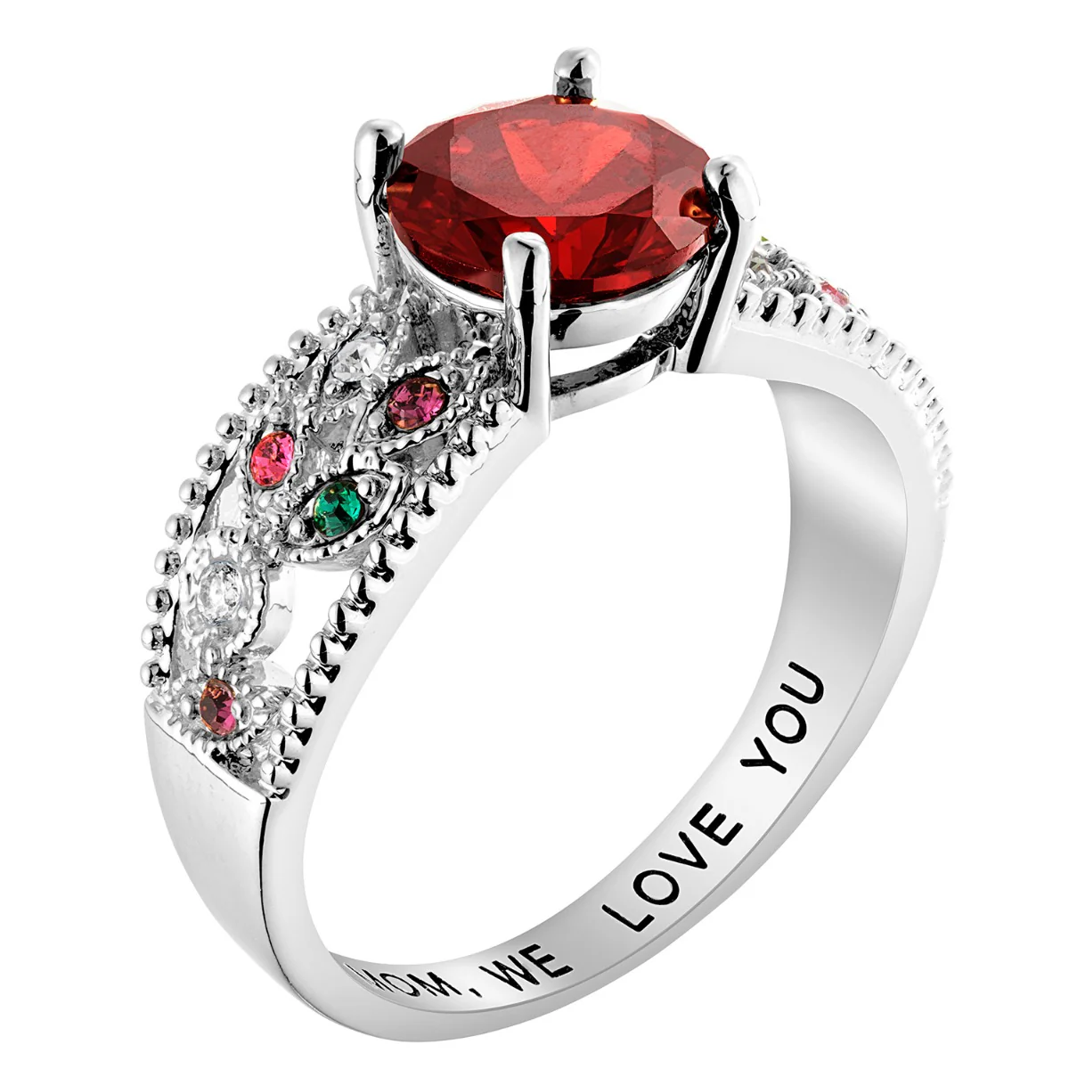Mother's Family Birthstone Ring - Image 2
