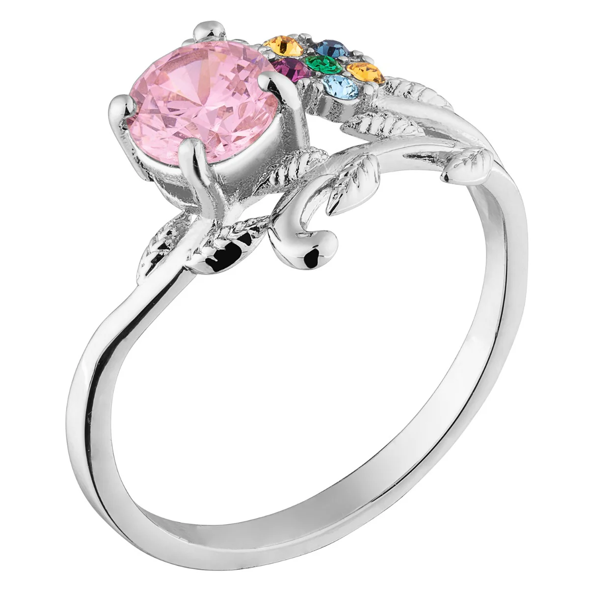 Mother's Family Flower Birthstone Ring - Image 2