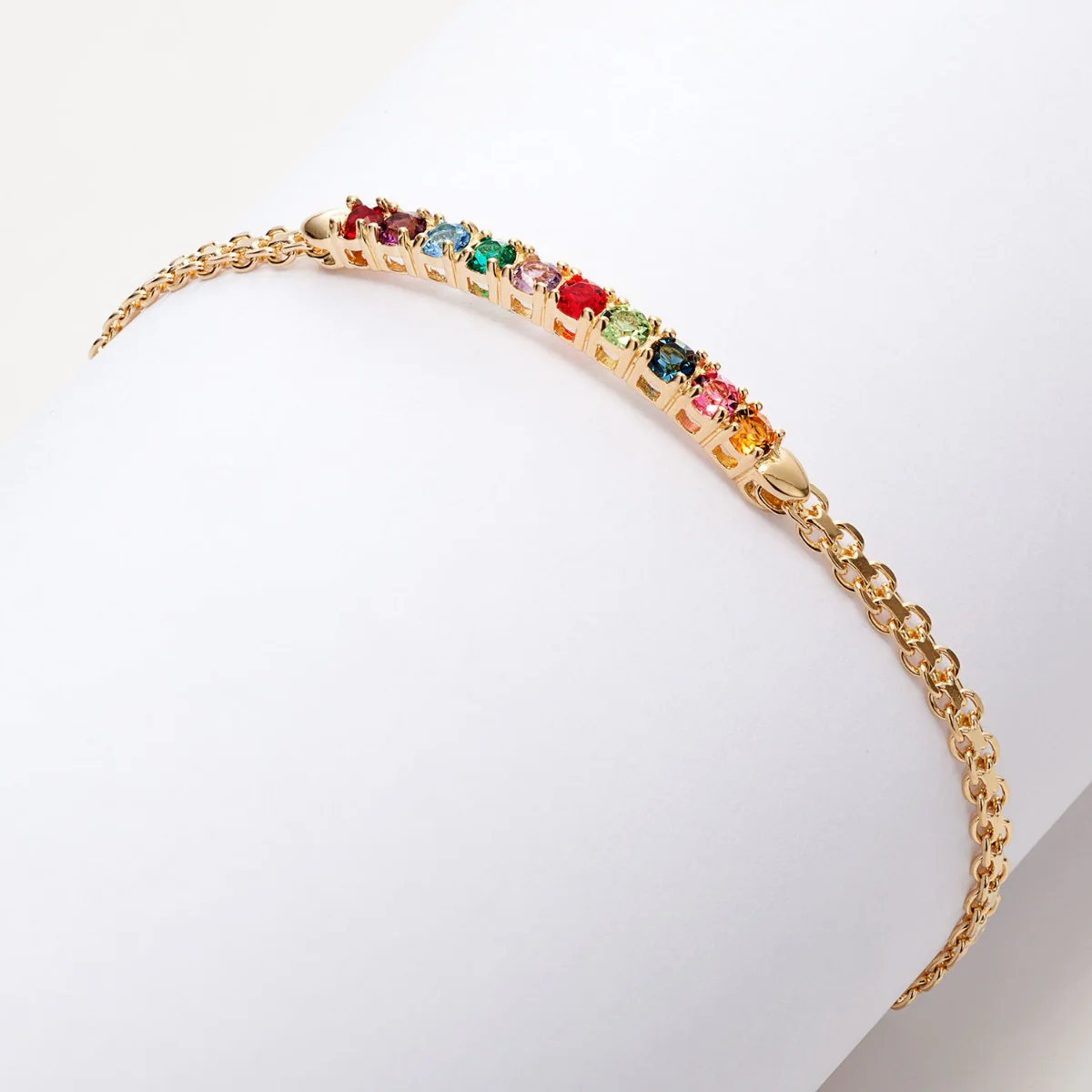 Mother's 8 Inch Birthstone Bracelet - Image 3