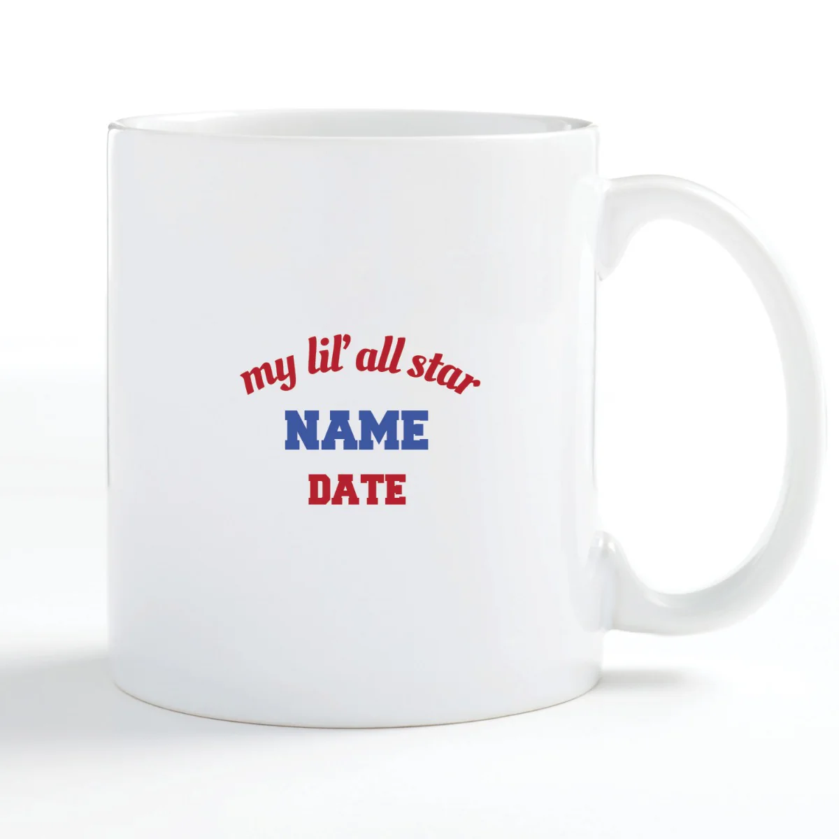 New Daddy Rookie Season Personalized Coffee Mug - 11 oz. - Image 5