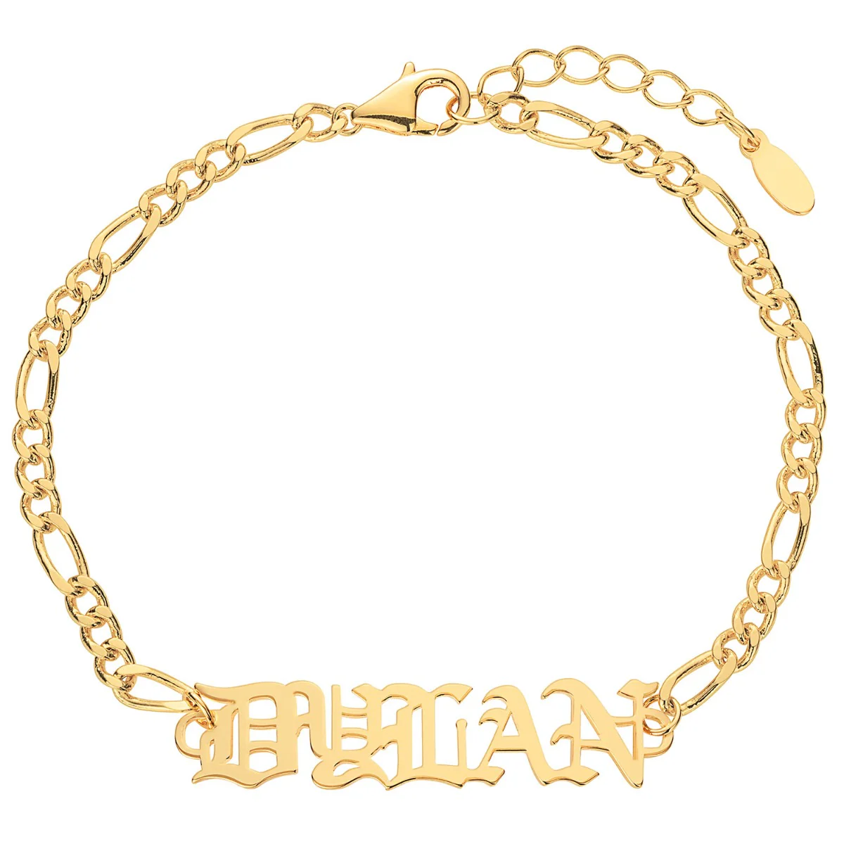 Old English Name Bracelet - Image 4