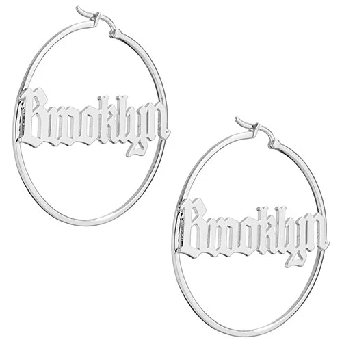 Old English Name Hoop - Large - Image 7
