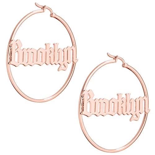 Old English Name Hoop - Large - Image 9
