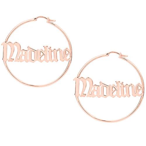 Old English Name Hoop - Medium - Image 4