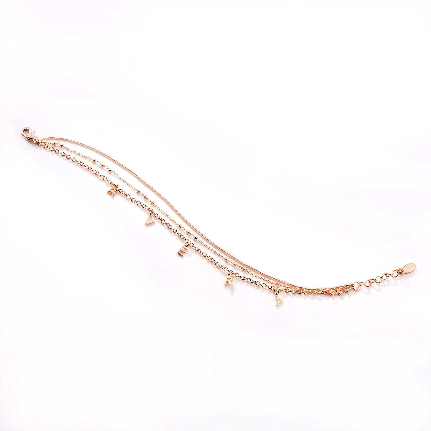 Personalized Multichain Dainty Name Bracelet - Image 9