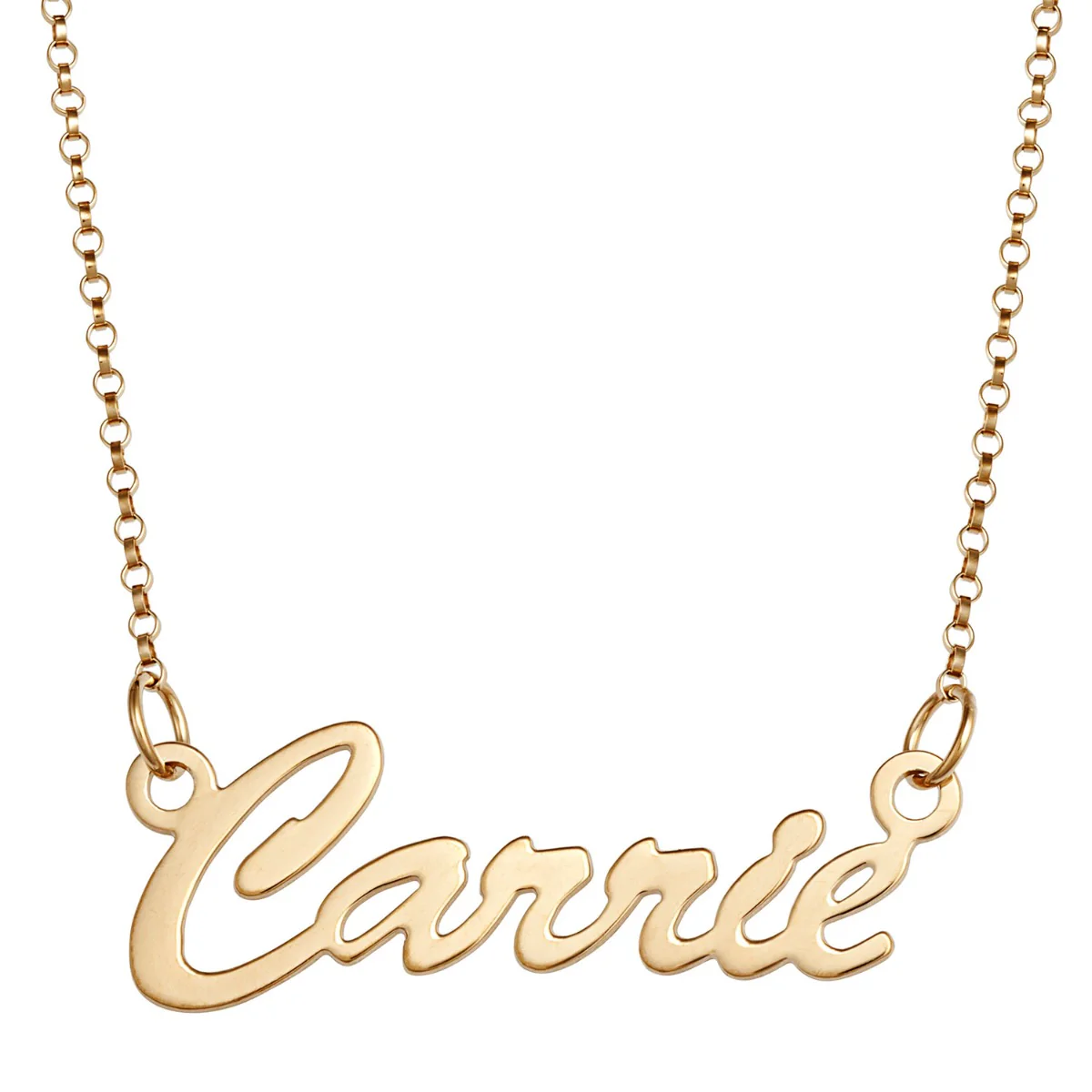 Personalized Script Name Necklace