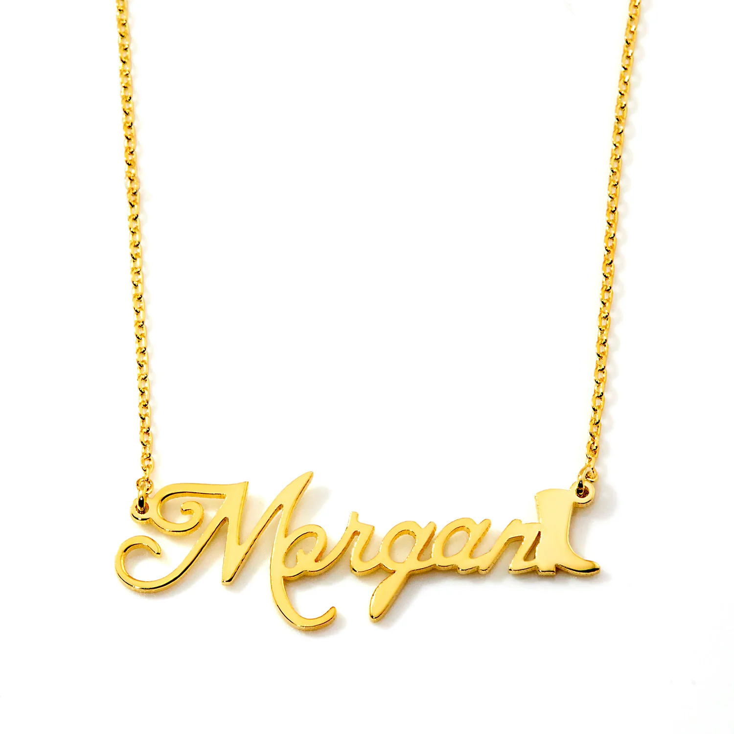 Personalized Script Name Necklace with Cowboy Boot - Image 4