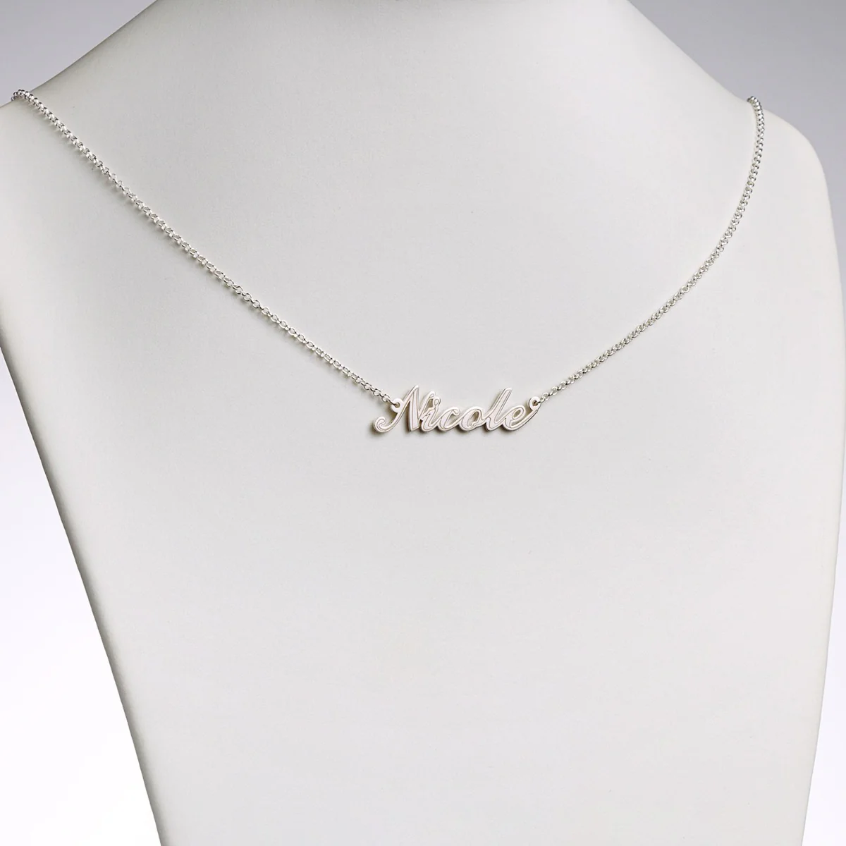 Script Name with Outline Necklace - Image 3