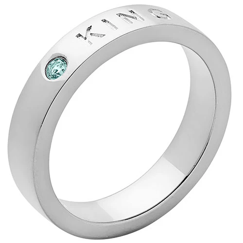 KING Silver Plated Birthstone Empowerment Ring - Image 2