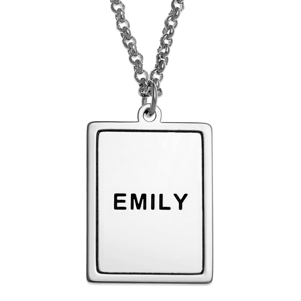 Silver Plated Personalized 3 Zodiac Signs Name Pendant Necklace - Image 2