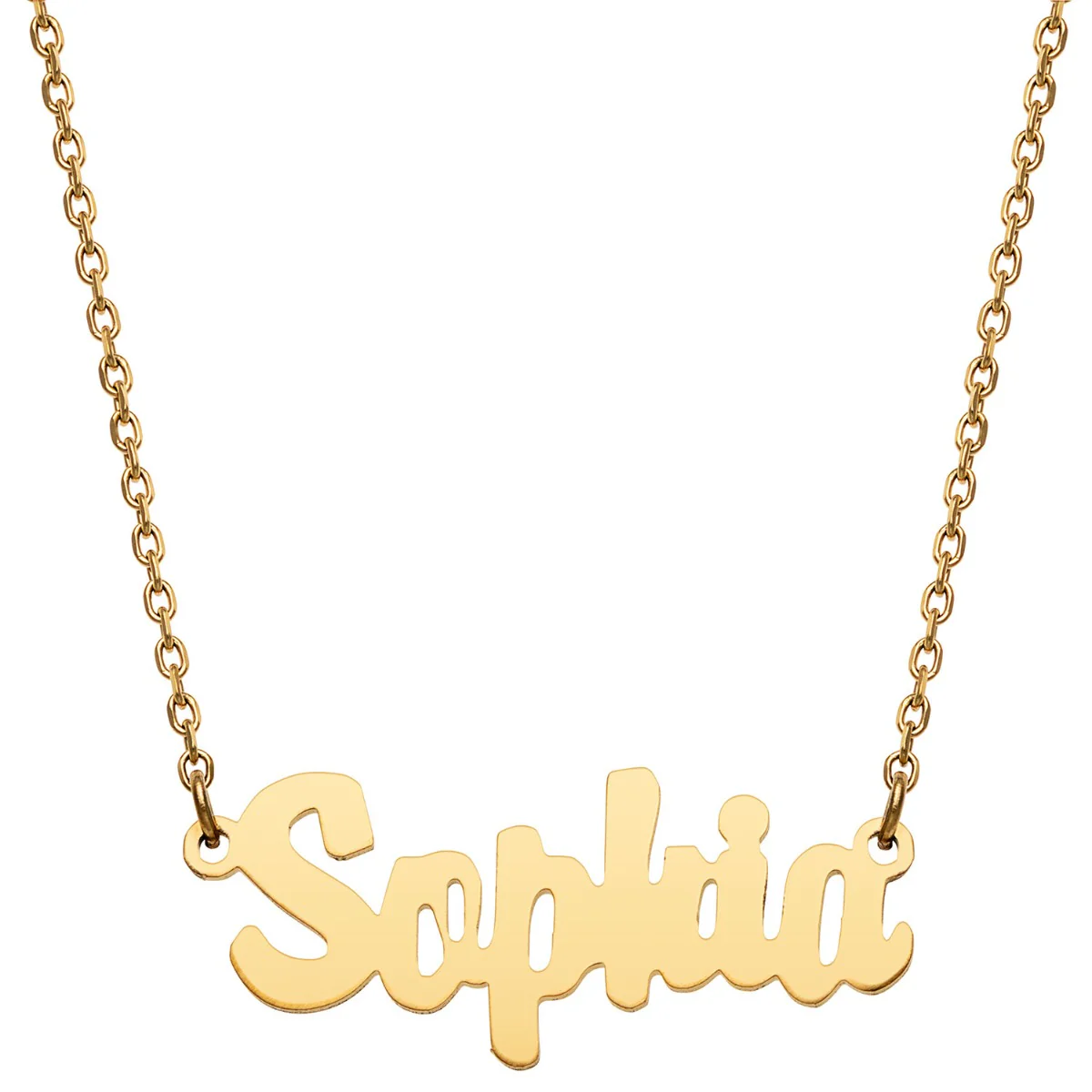 Stainless Steel Mini Name Necklace - Image 3