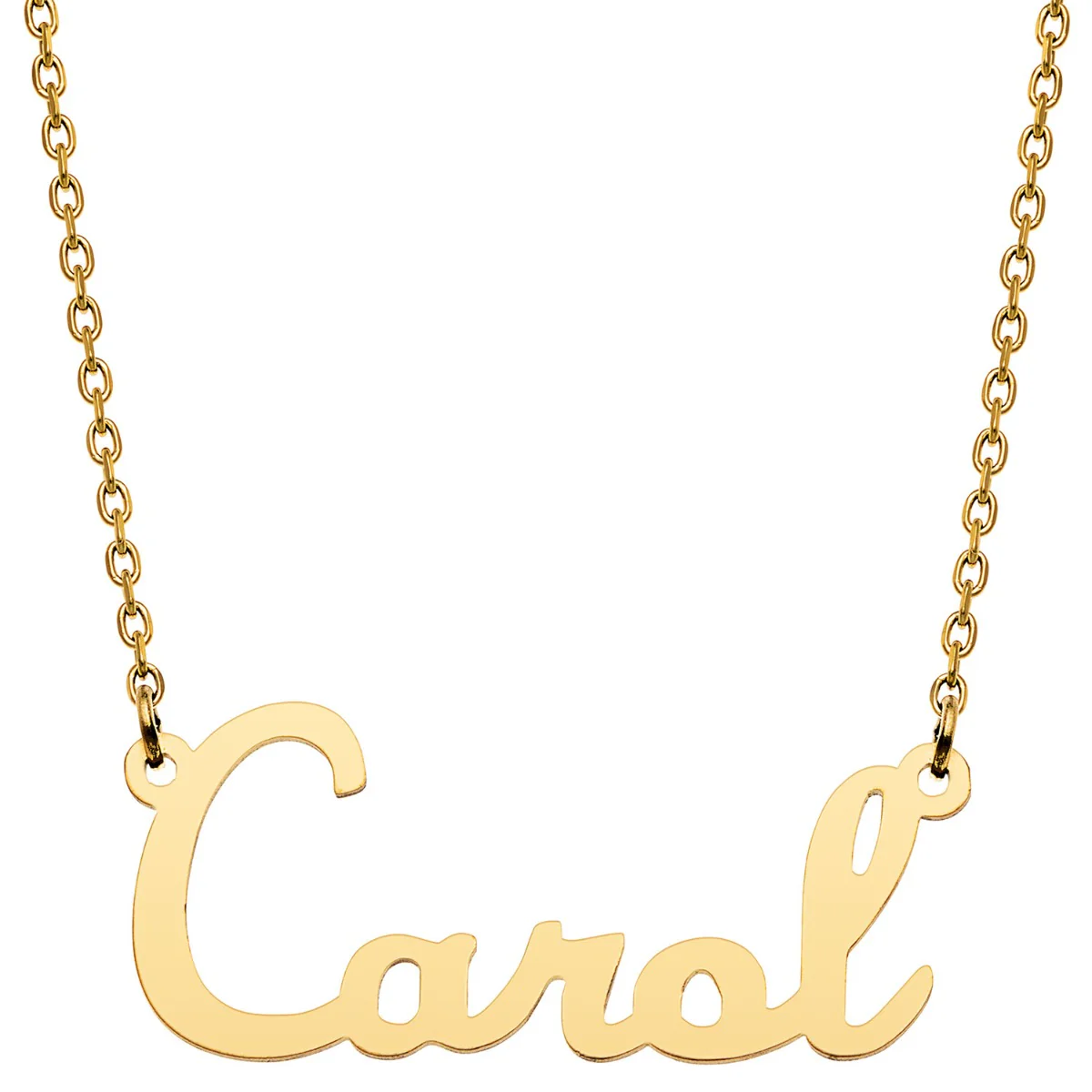 Stainless Steel Script Name Necklace - Image 3