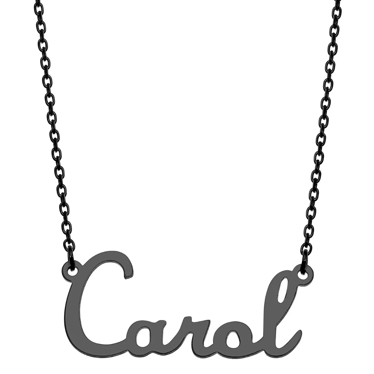 Stainless Steel Script Name Necklace - Image 6