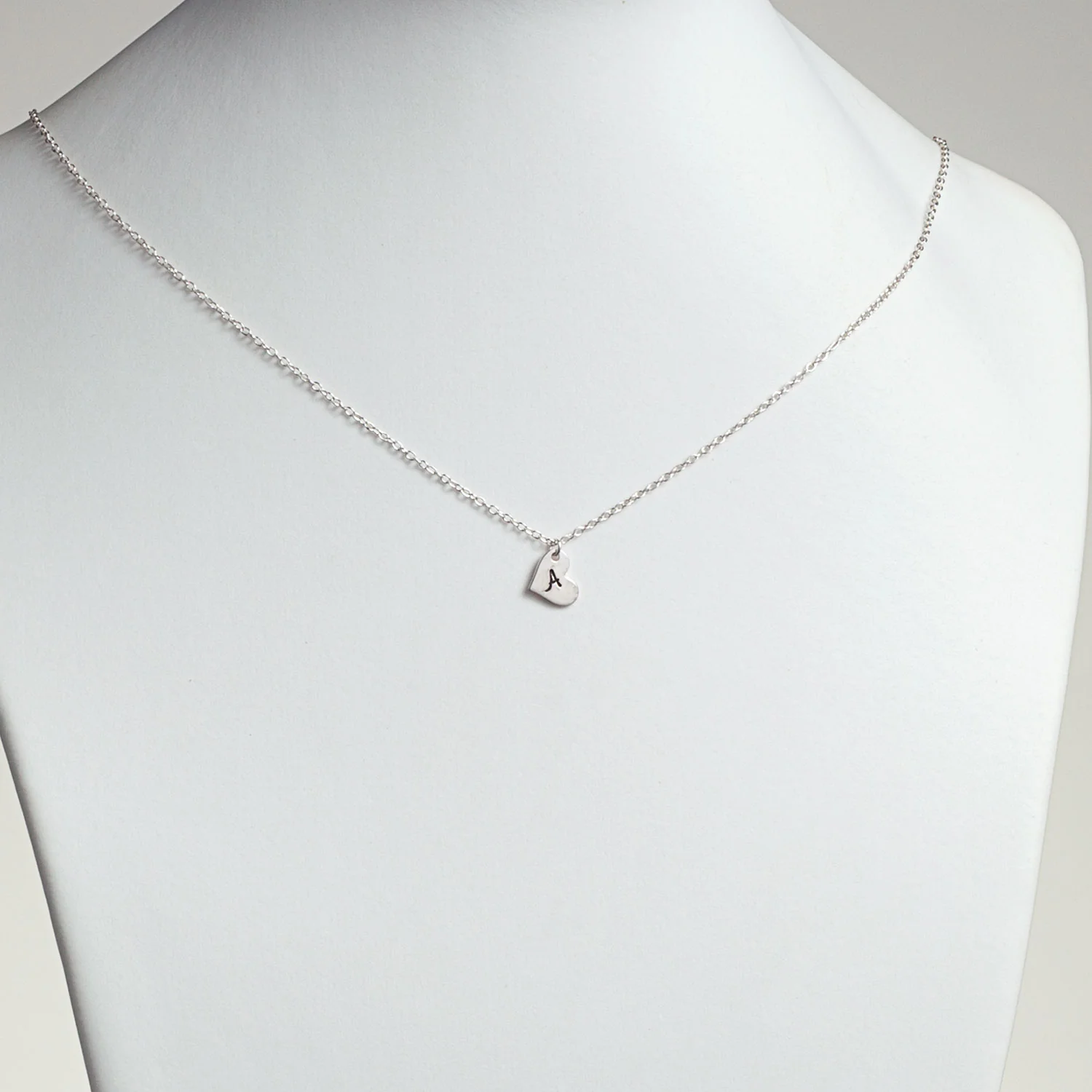 Sterling Silver Engraved Heart Cutout 2-pc Necklace Set - Image 3